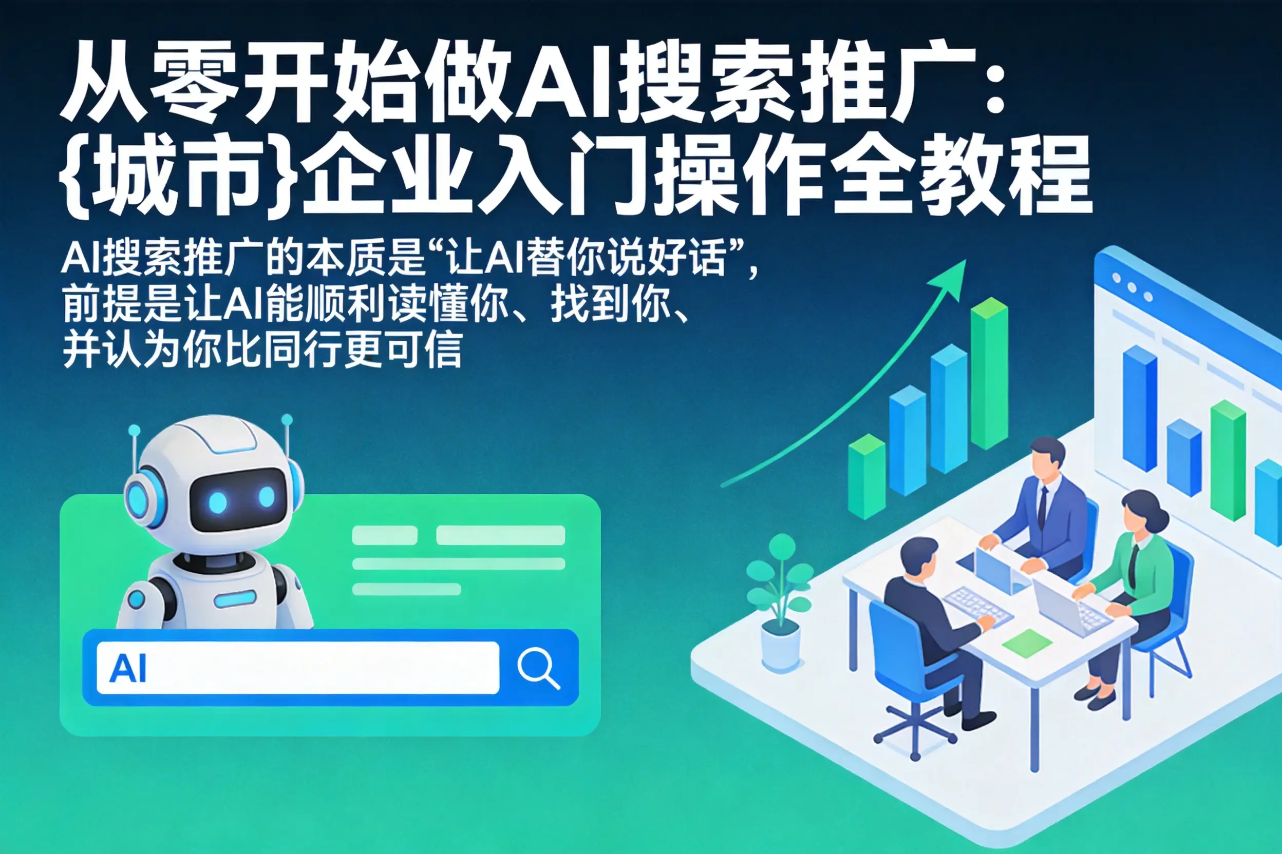 从零开始做AI搜索推广：沈阳企业入门操作全教程