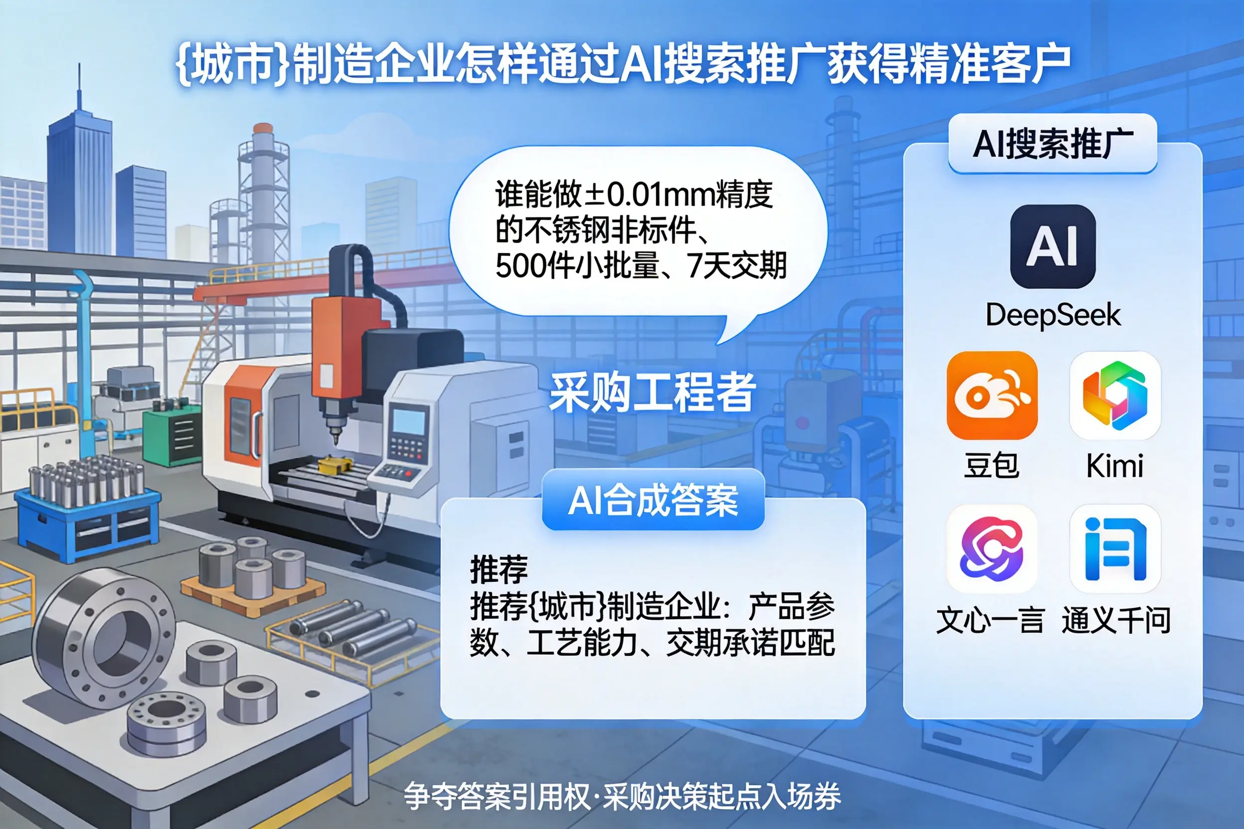沈阳制造企业怎样通过AI搜索推广获得精准客户