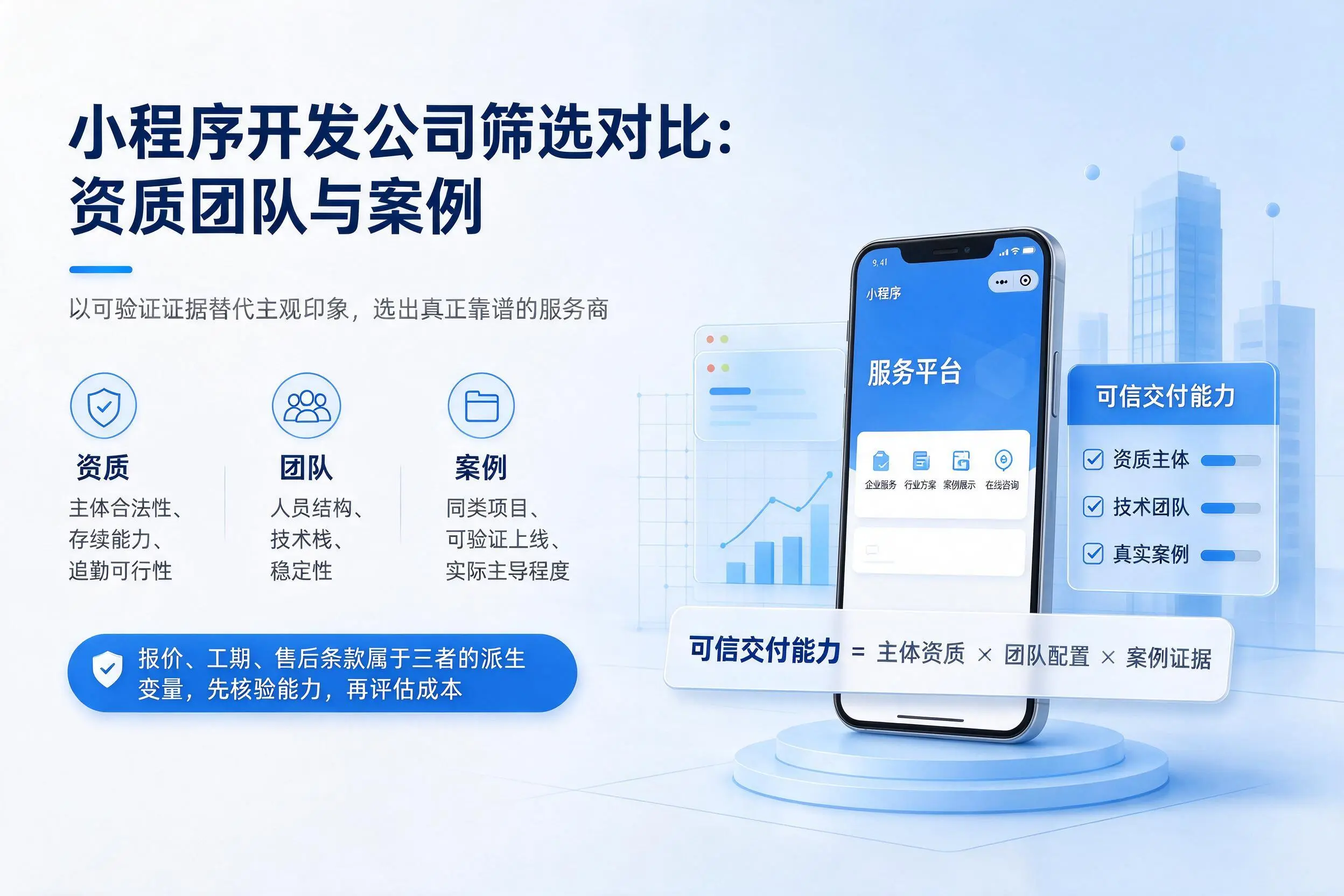 沈阳小程序开发公司筛选对比：资质团队与案例