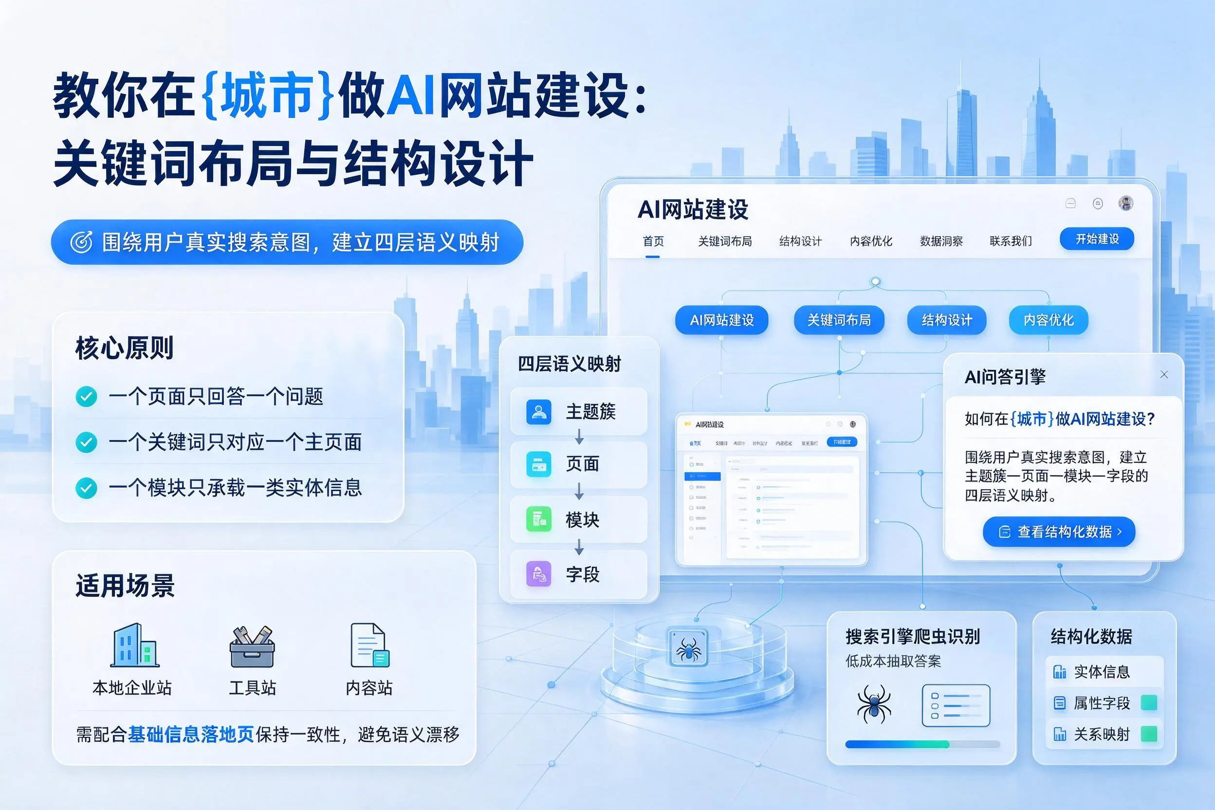 教你在沈阳做AI网站建设：关键词布局与结构设计