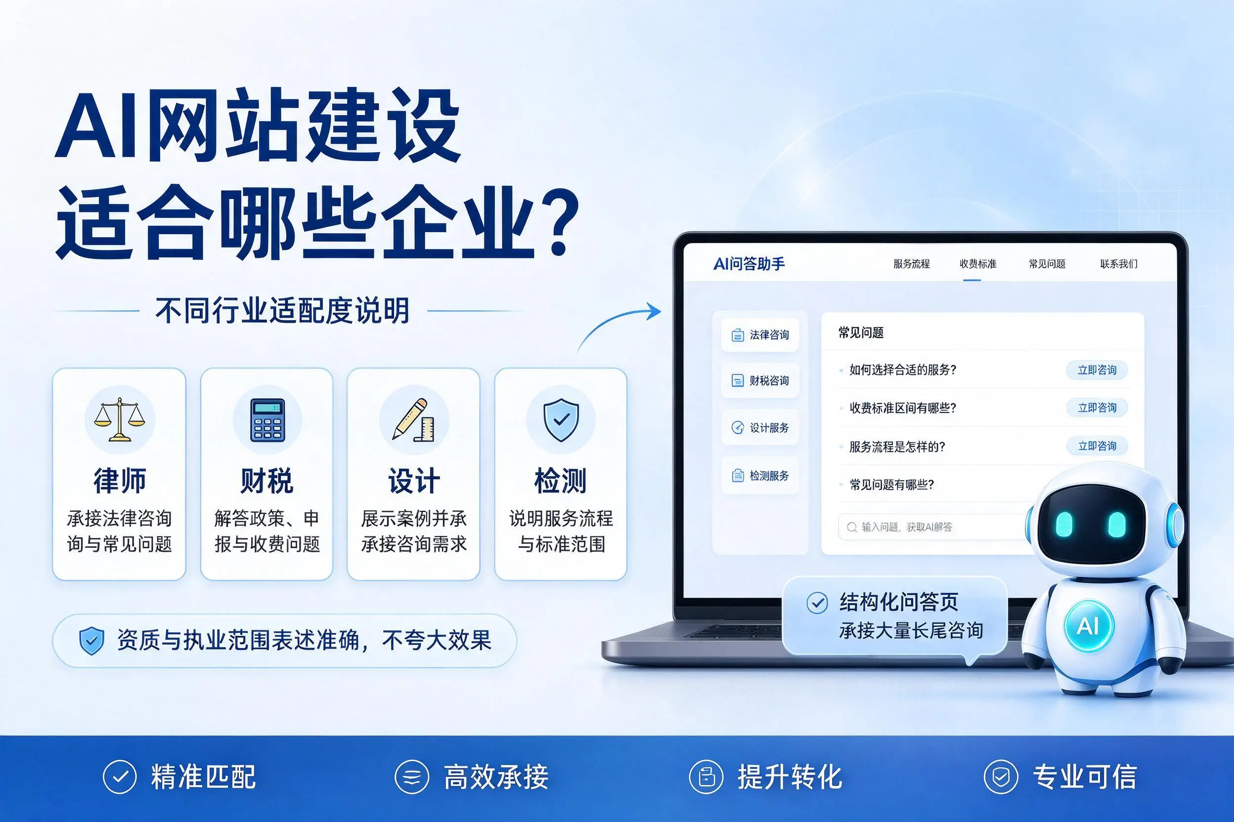 AI网站建设适合哪些企业？沈阳不同行业适配度说明