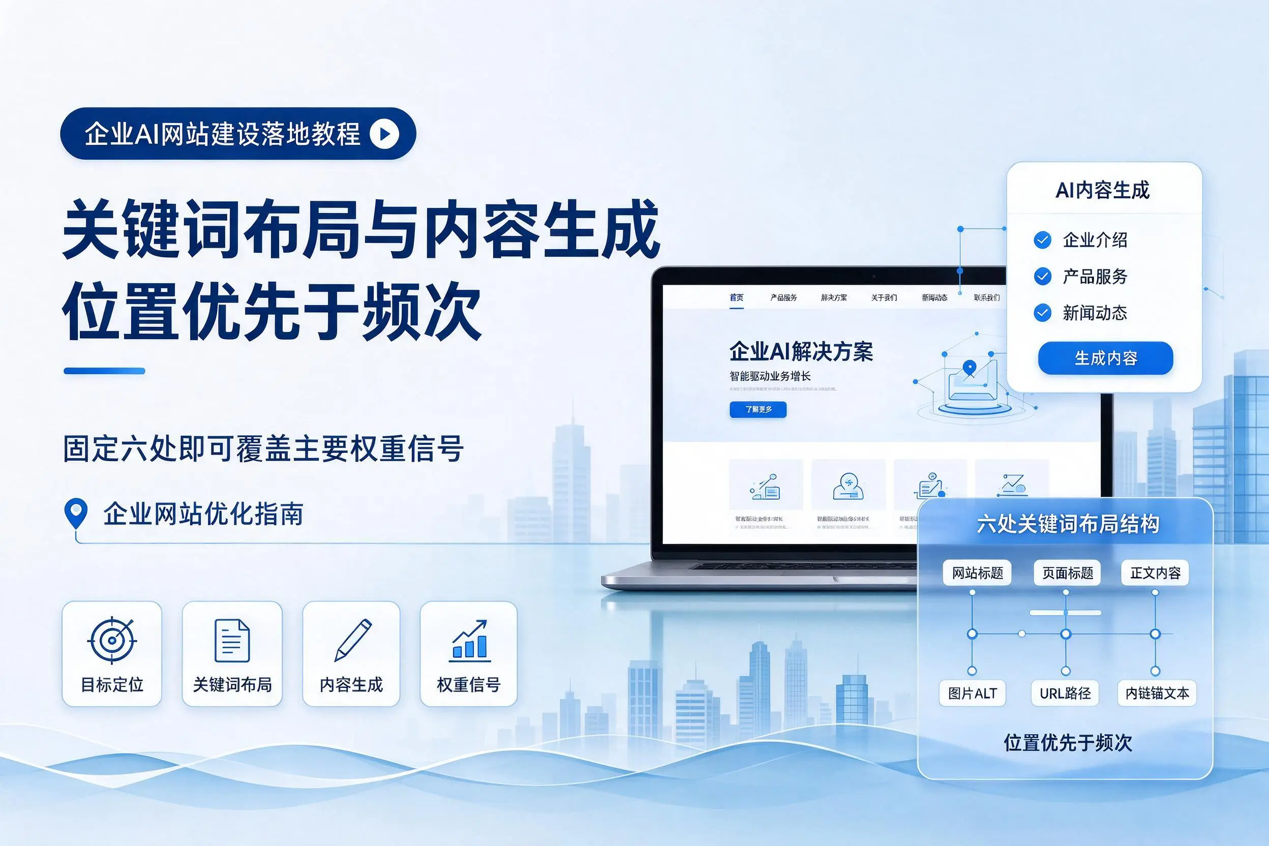 沈阳企业AI网站建设落地教程:关键词布局与内容生成