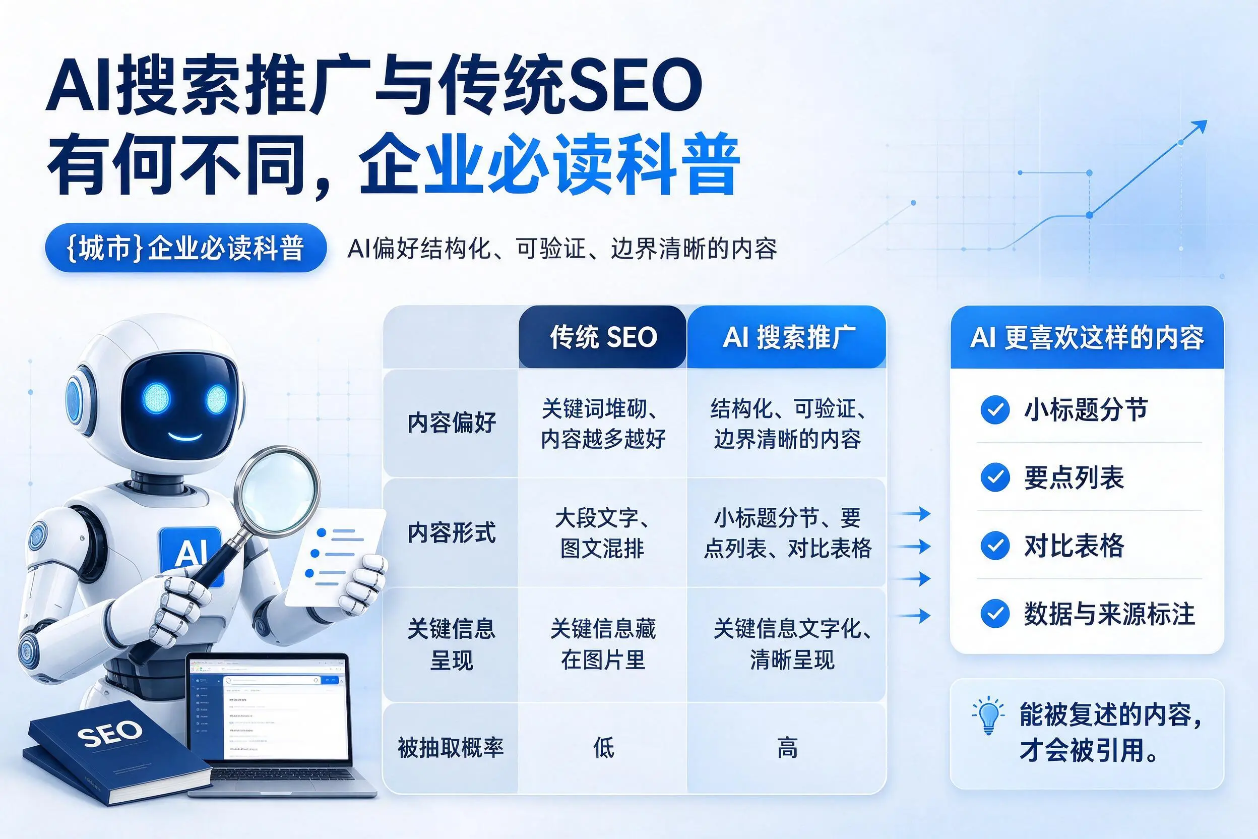 AI搜索推广与传统SEO有何不同,沈阳企业必读科普